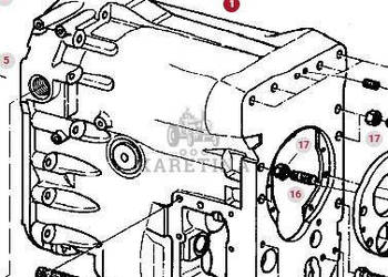 Fendt Favorit 514 Obudowa Skrzyni Biegów CZĘŚCI 514100051023
