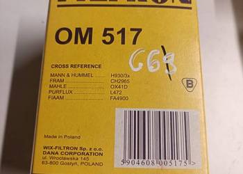 BMW E12 E28 E34 E24 E23 E32 FILTR OLEJU OM517