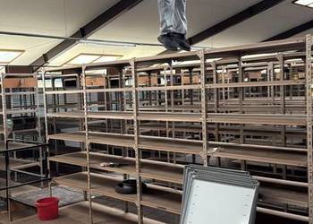 Regały magazynowe 2255×910×610| 6 półek stalowych 200 kg/półkę Kraków