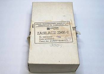 Zasilacz ZMK-2 Unitra ZATRA _magnetofon MK125