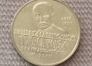 moneta 2 zł okolicznościowa Ernest Malinowski rok 1999