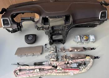 JEEP GRAND CHEROKEE WK2 AIRBAG DESKA BRĄZ PODUSZKI PASY KOMPLET DEMONTAŻ