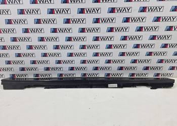 BMW F30 F31 OSŁONA NAKŁADKA LISTWA PROGOWA PRAWA 475 BLACK SAPHIRE