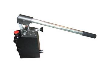 Pompa Hydrauliczna Ręczna Jednostronna + Zbiornik 1L [7153]