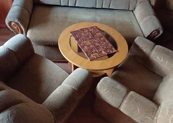 Zestaw komplet wypoczynkowy sofa kanapa 2 x fotel