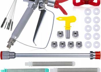 Pistolet Malarski z Dyszą 517 | Zestaw z Lancą 50 cm i Filtrami
