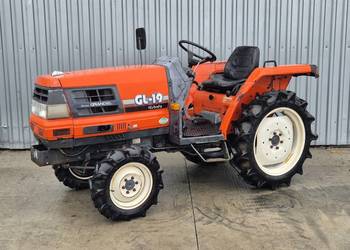 Traktorek KUBOTA GL19D 19KM 4×4 Wspomaganie Kierownicy, Glebogryzarka