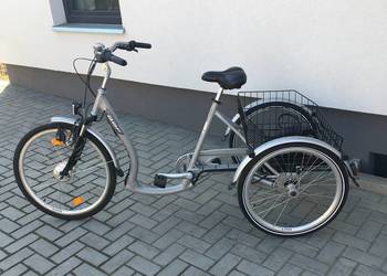 Rower elektryczny trojkolowy niemieckiej firmy BBF