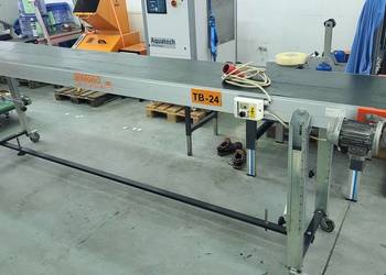 Taśmociąg prosty, przenośnik taśmowy 400 x 50 cm - mkvplast.pl