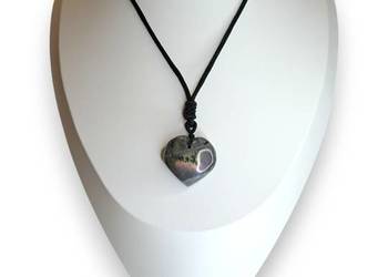 Zawieszka wisiorek z labradorytu, LABRADORYT serce serduszko #1467