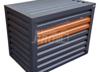 Osłona klimatyzatora - pompy ciepła 90x60x100 cm antracyt GP304