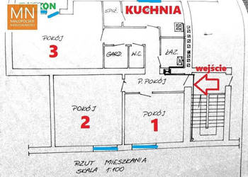 Sprzedam mieszkanie Kraków Kocmyrzowska 86m2 3 pok