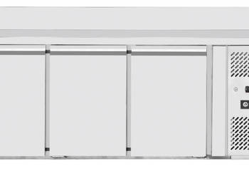 Stół Chłodniczy 3-Drzwiowy Nierdzewny Gastronomiczny Hendi 232057