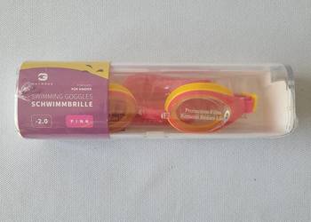 OUTLET Okulary do pływania dziecięce korekcyjne -2.0