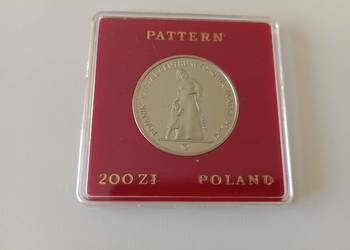 Moneta 200 zł 1985r. Pomnik szpital. Centrum zdrowia. Próba Moneta 200 zł 1985r. Pomnik szpital. Centrum zdrowia. Próba