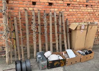 Pastuch elektryczny zestaw ogrodzenie