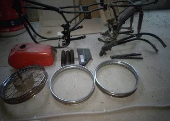 Jawa 350 TS komplet części Jawa rama zbiornik koła stopka amortyzatory