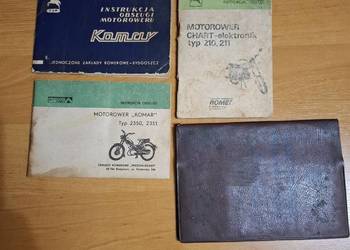 Instrukcje obslugi romet ,komar chart , wsk 125