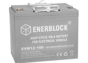 Akumulator ENERBLOCK AGM EVM12 12V 100Ah