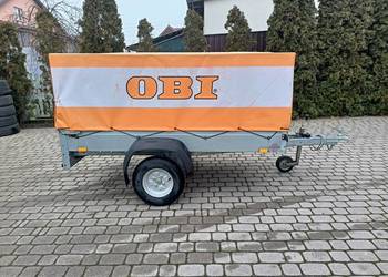 Przyczepa lekka STEMA 750 kg 2014 plandeka jak nowa z Niemiec