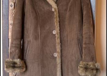 Futro damskie ekologiczne LAURENCE B Wzrost 160-165cm jak Nowe -60%