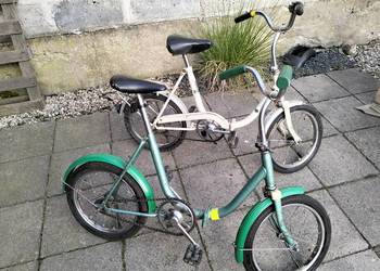 rowerki z prl.składaczki ,Pelikan dwie szt