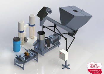 Linia do produkcji peletu z suchych trocin LT-250