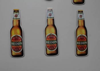 magnes magnesy lodówka lodówkę Redds piwo picie