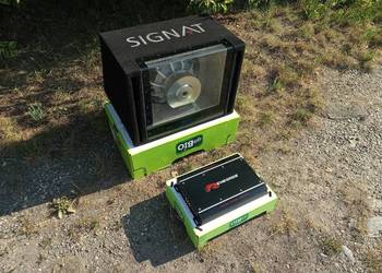Tuba Skrzynia Basowa Subwoofer Wzmacniacz RENEGADESIGNAT 500RMS 1000W