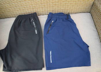 Dwie Pary Dużych Spodenek Sportowych*Rozmiar XL 2xXL*Okazja*Olsztyn