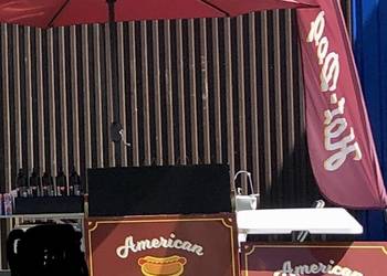 Wózek gastronomiczny do hot-dogów