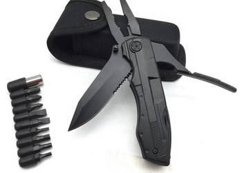 MULTITOOL 17 Narzędzi Wielofunkcyjnych w 1 Taktyczny Sprzęt EDC Militarny