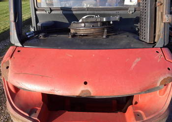 Linde 393 H30 Blacha, osłona na przeciwwagę