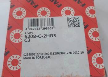 Łożysko FAG 6208 - 2rs C3        40x80x18