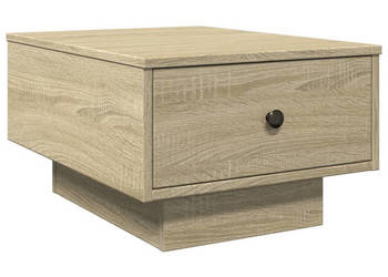 Stolik kawowy dąb sonoma 60x45x31 cm materiał drewnopochodny WM-848082