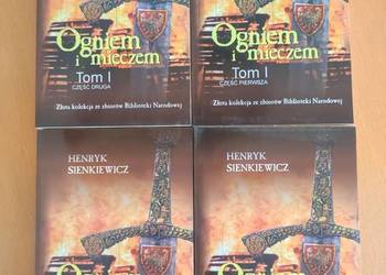 ogniem i mieczem powieść trylogia  sienkiewicz tom pierwszy drugi
