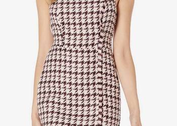 BCBGENERATION sukienka mini w pepitkę kolor multi