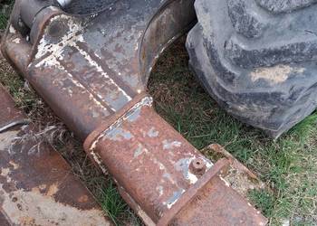 Koparka Mecalac 14, łapa podpora do koparki