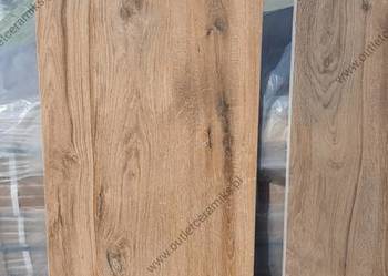 Płytki drewnopodobne tarasowe wzór deski 120x40x2 Natural hellbraun gat.1