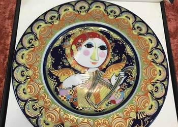 Talerz dekoracyjny Rosenthal Björn Wiinblad 1978r