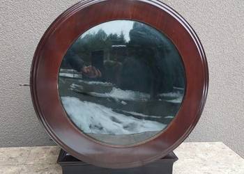 Stara przedwojenna szafka witrynka nietuzinkowa okrągła bulaj E243