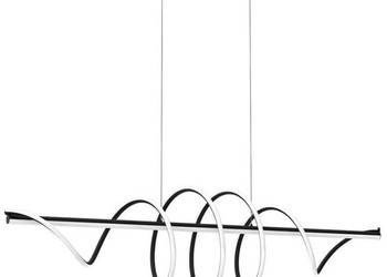 Lampa wisząca Twist czarna LED Milagro