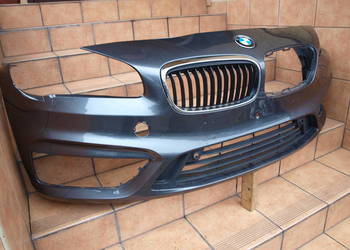 BMW 2 F45 zderzak przód + grill 2014 - 2018r