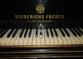 Fortepian Diederichs Freres real foto