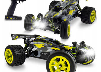 Samochód zdalnie sterowany 1:18 światła LED akumulator 4x4 Overmax X-Pace