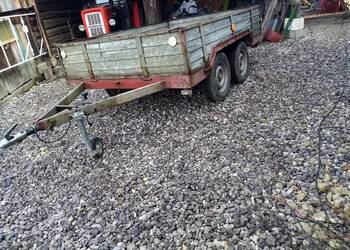 Przyczepka Samochodowa 2 osiowa 170/250cm koła r13 Sprzedam Zamienie