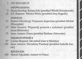 ISAAC ASIMOV'S SCIENCE FICTION MAGAZINE - LIPIEC 1992