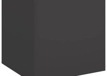 Donica czarna 49x47x46 cm stal WM-841559