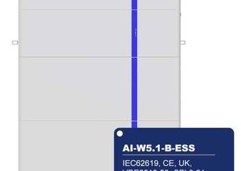 DEYE AI-W5.1-B – modułowy magazyn energii LiFePO₄ 5,12 kWh -All in one