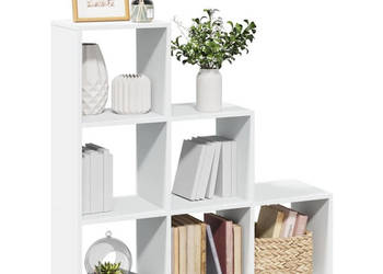 Regał przegroda 3 poziomy biały 99x29x99 cm WM-857958